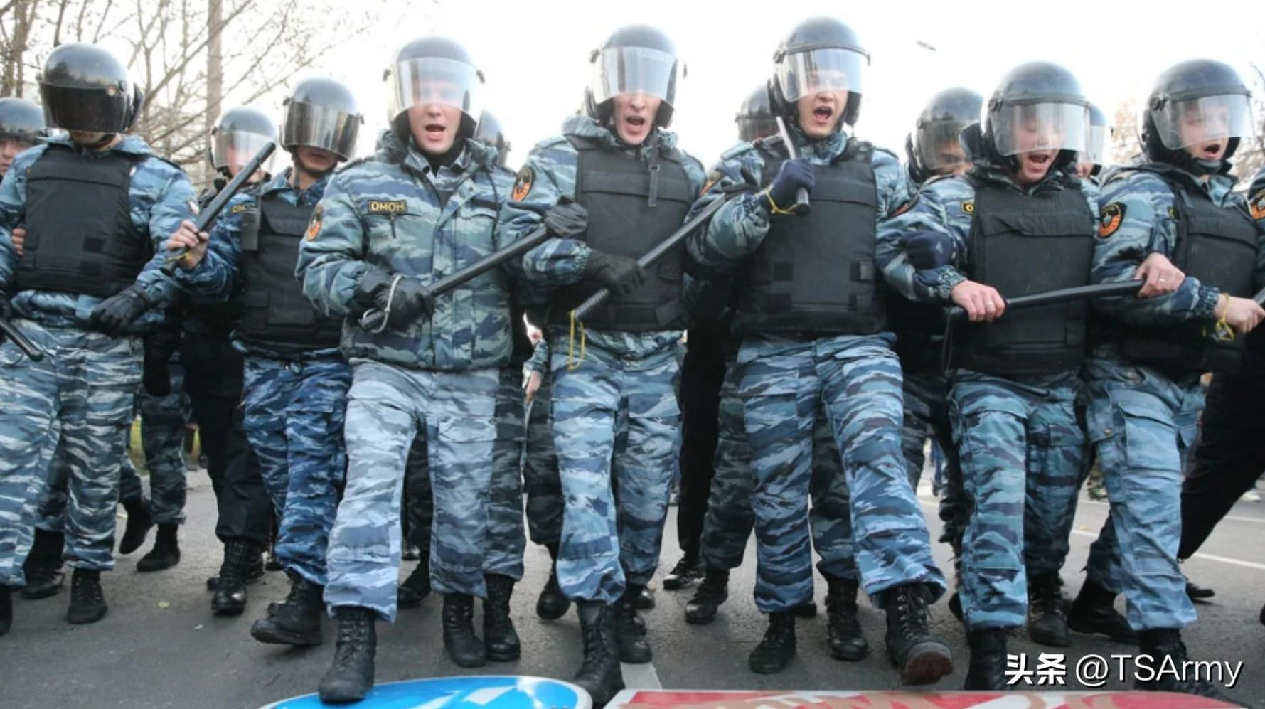 俄罗斯防暴部队,俄罗斯防暴警察执法视频