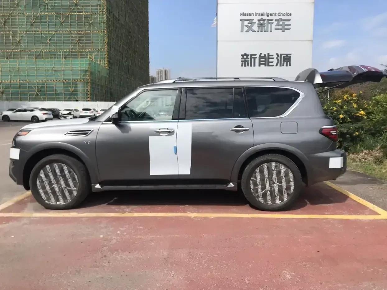 途乐的原厂拖钩可以拖挂房车吗,全新一代日产途乐实车图曝光