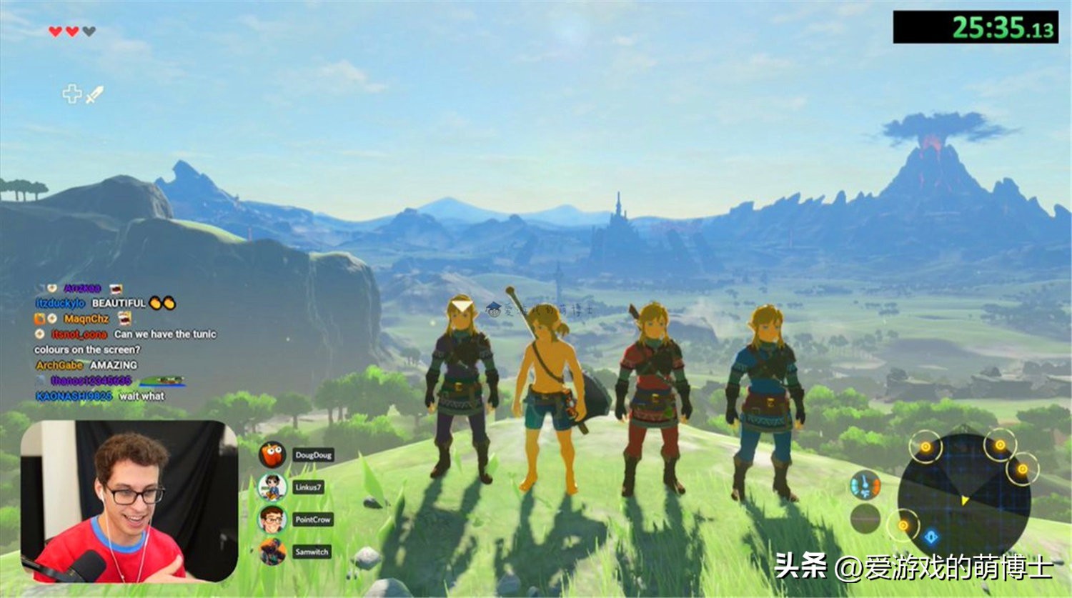 塞尔达传说荒野之息可以双人同屏,塞尔达传说荒野之息奇葩模组