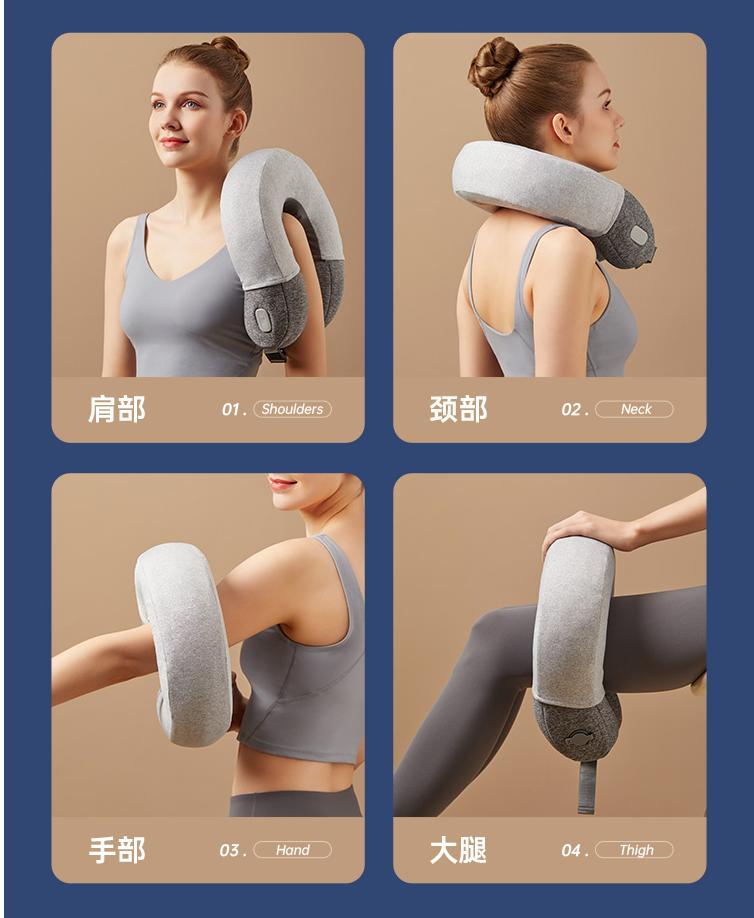 baopai颈椎按摩器测评,护颈枕护颈椎的神器