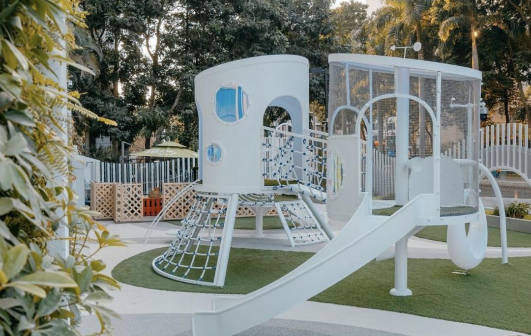 中国首家无边界森林幼儿园,深圳幼儿园景观