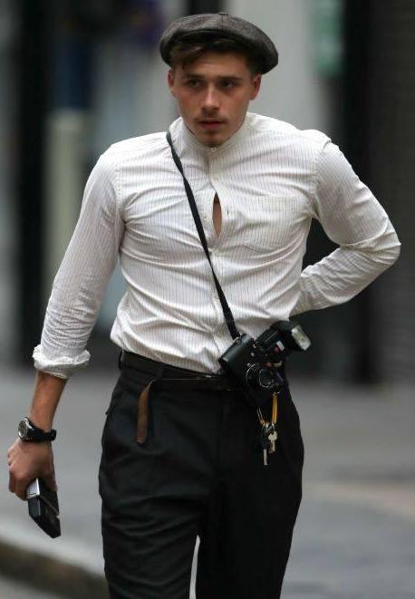 贝克汉姆家族成员近照,贝克汉姆21岁大儿子成豪门女婿