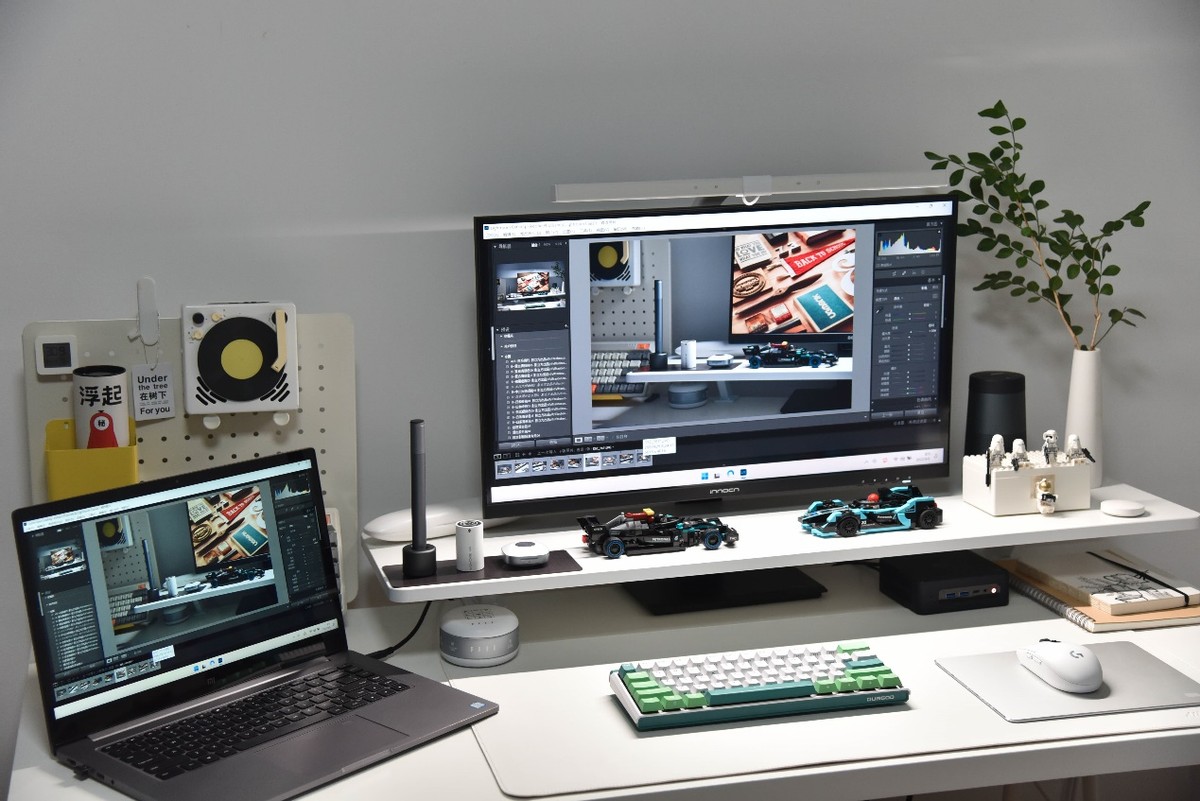 1080P换4K，27寸显示器看上INNOCN27C1U，专业色彩选对了