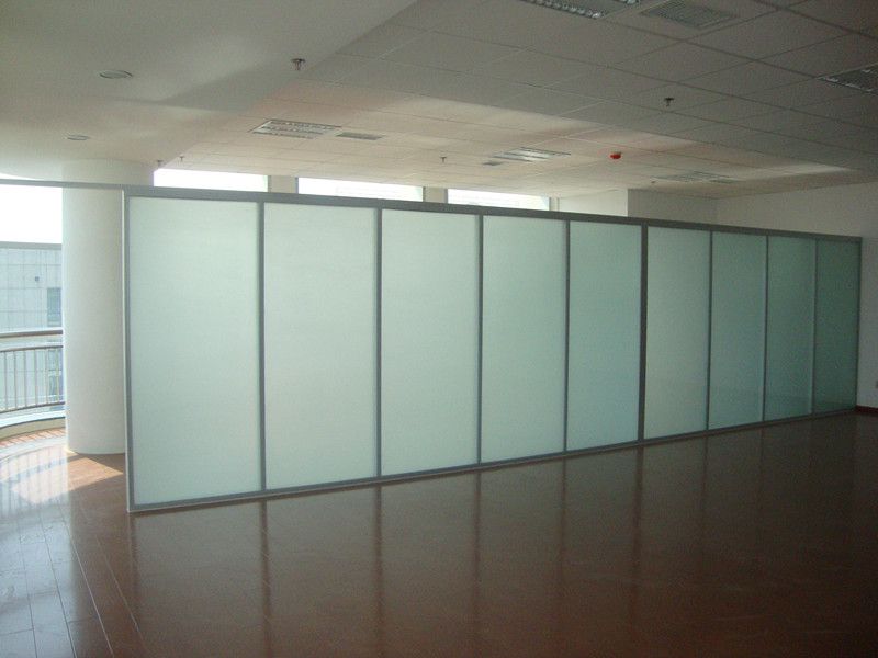 办公室玻璃隔断墙装修效果图,公寓卫生间玻璃隔断墙和门