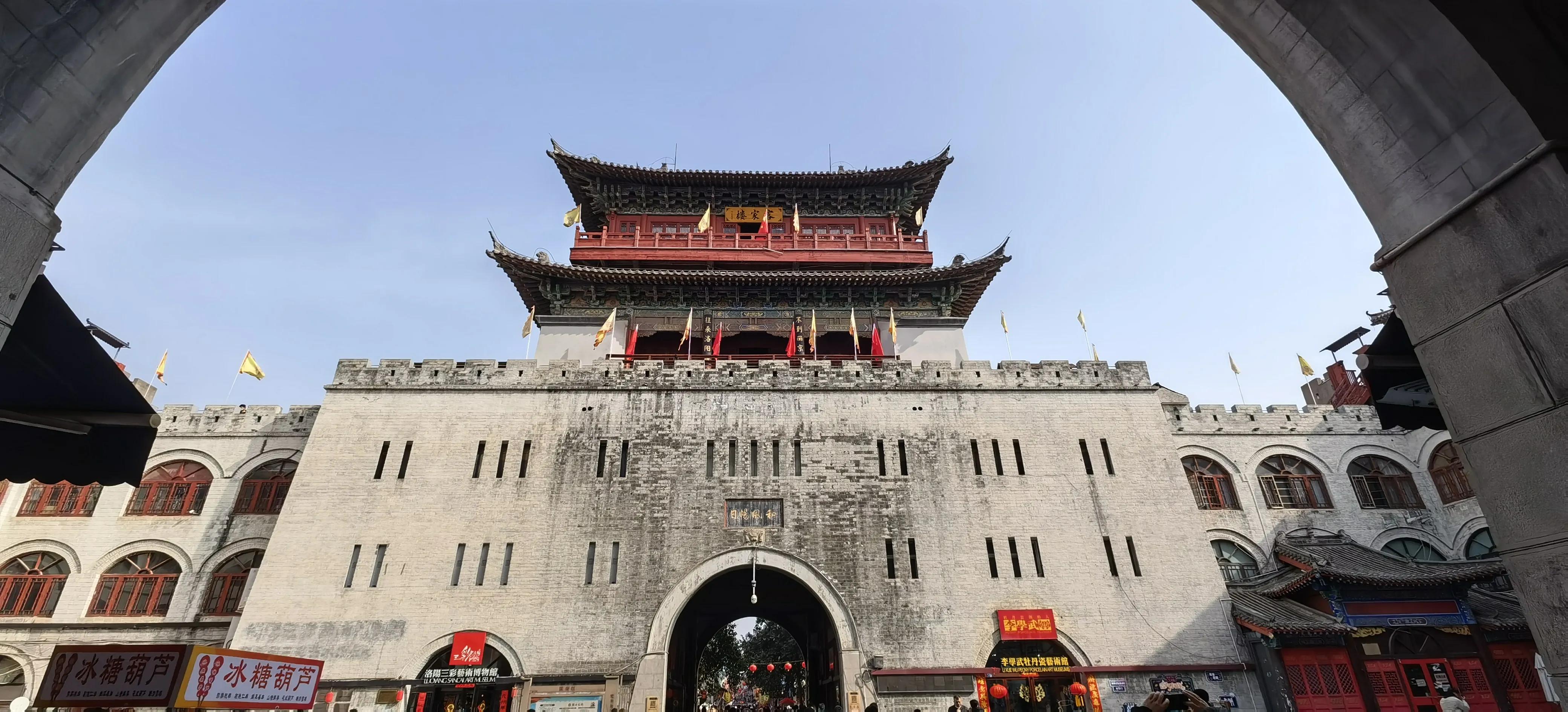 洛阳丽景门改造,洛阳城墙丽景门规划图