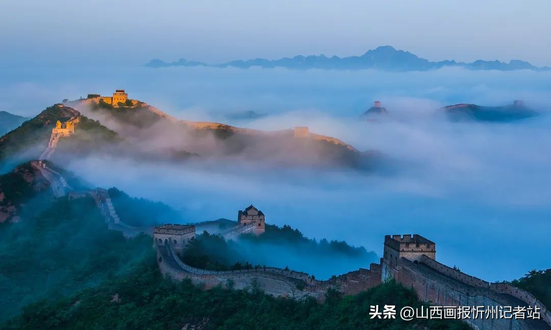 从未见过的绝美景点,长城摄影师