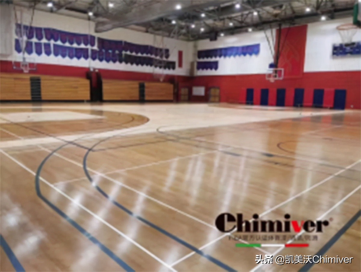 篮球馆地板彩漆效果图,篮球馆木地板的油漆