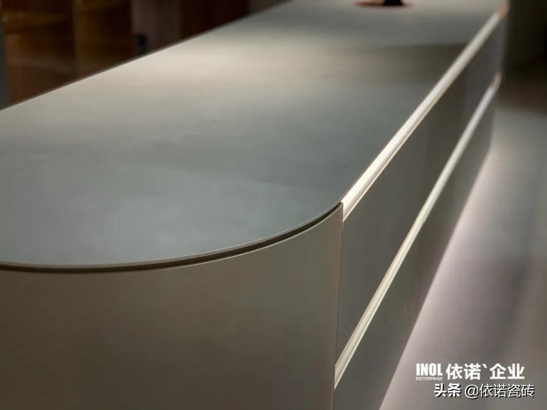 依诺岩板高端设计,依诺岩板莫奈绿