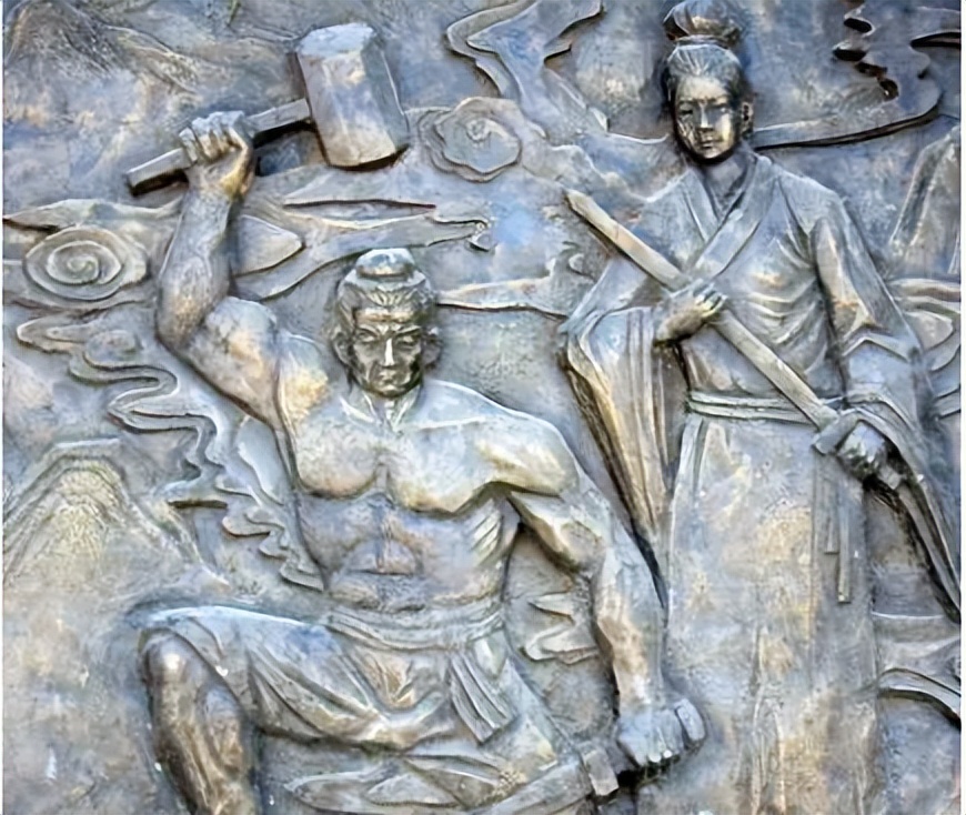 鲁迅写的两个男生的故事,评价鲁迅的铸剑