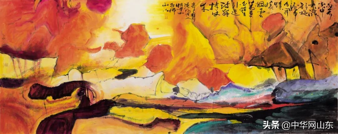 平生野然无拘束别有天地非人间——解读著名画家孙博文的鸿篇巨制