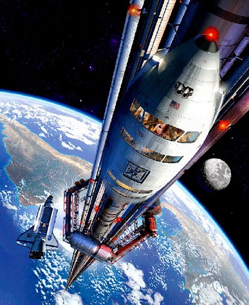 三体太空电梯,三体太空电梯应该是什么样的