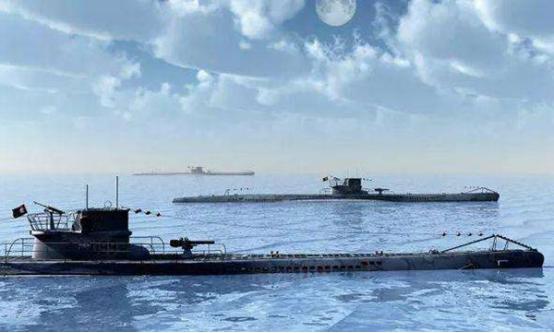 卡尔邓尼茨狼群视频,大西洋战役邓尼茨