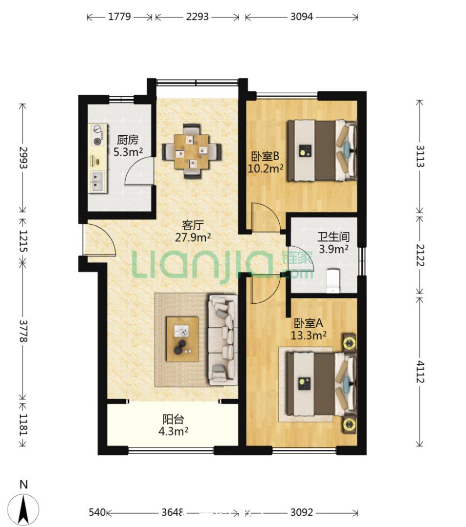 北京北部房价,北京哪个区买房比较靠谱