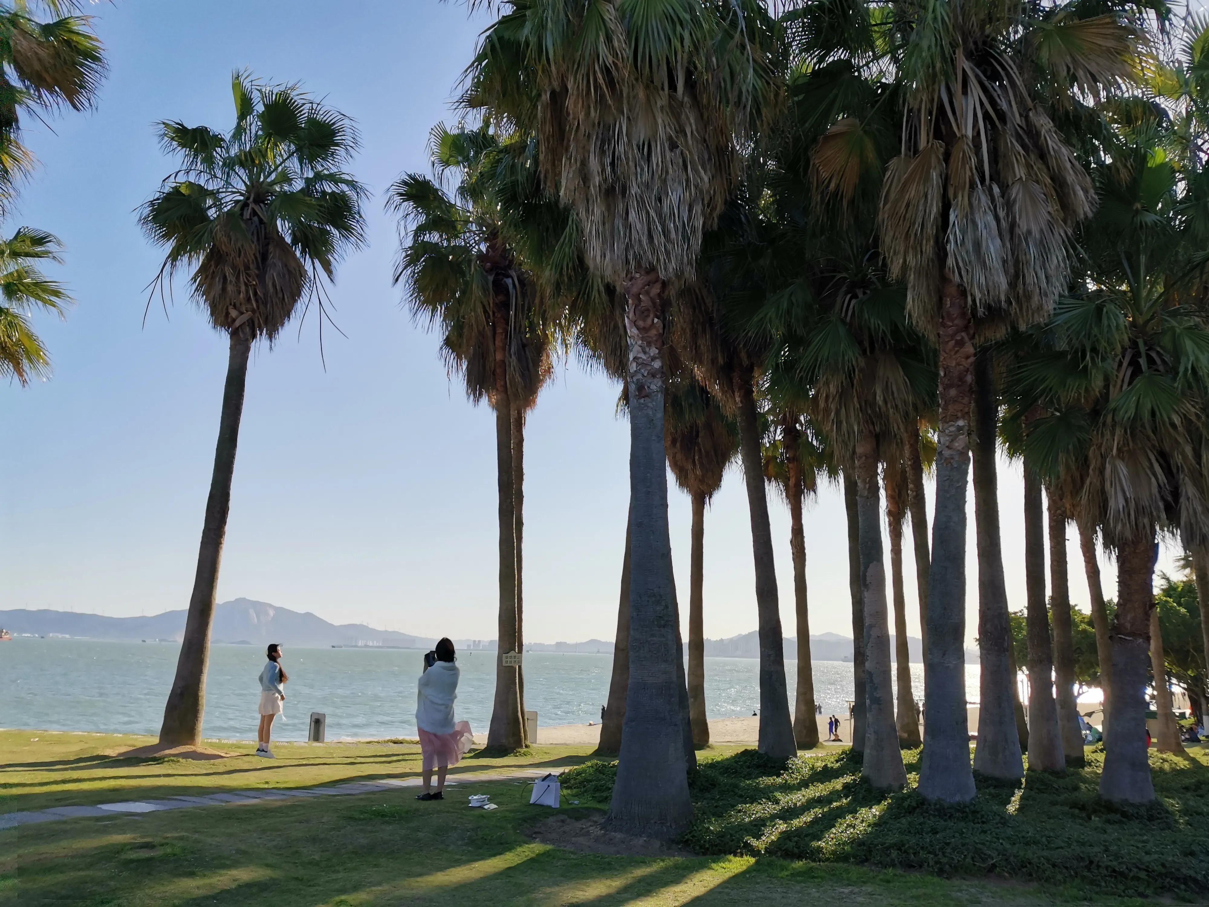 厦门的蓝天白云大海,厦门的海厦门的天空