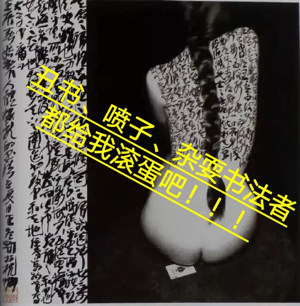 丑书书法讽刺视频,丑书讽刺书法家