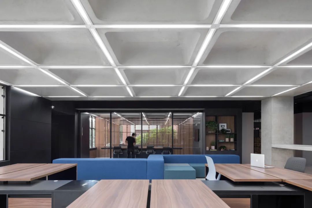 华夫格吊顶施工工艺,华夫格吊顶设计