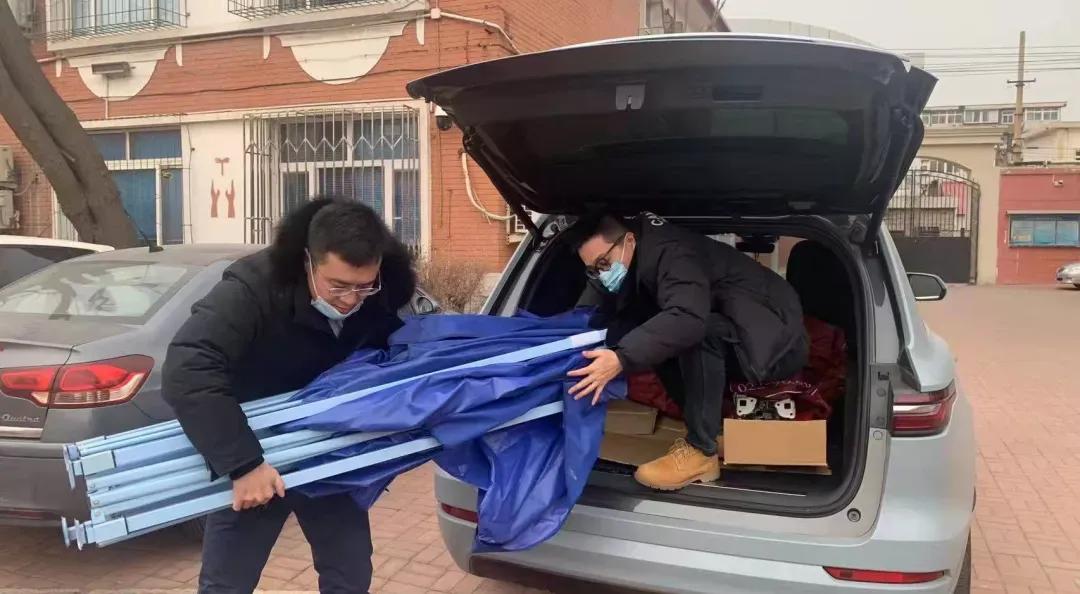 党员下沉社区携手助力疫情防控,滨海农商行疫情