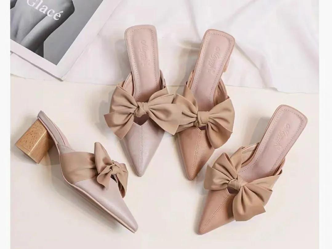 夏季百搭细高跟凉鞋时尚蝴蝶,好看又百搭的高跟凉鞋
