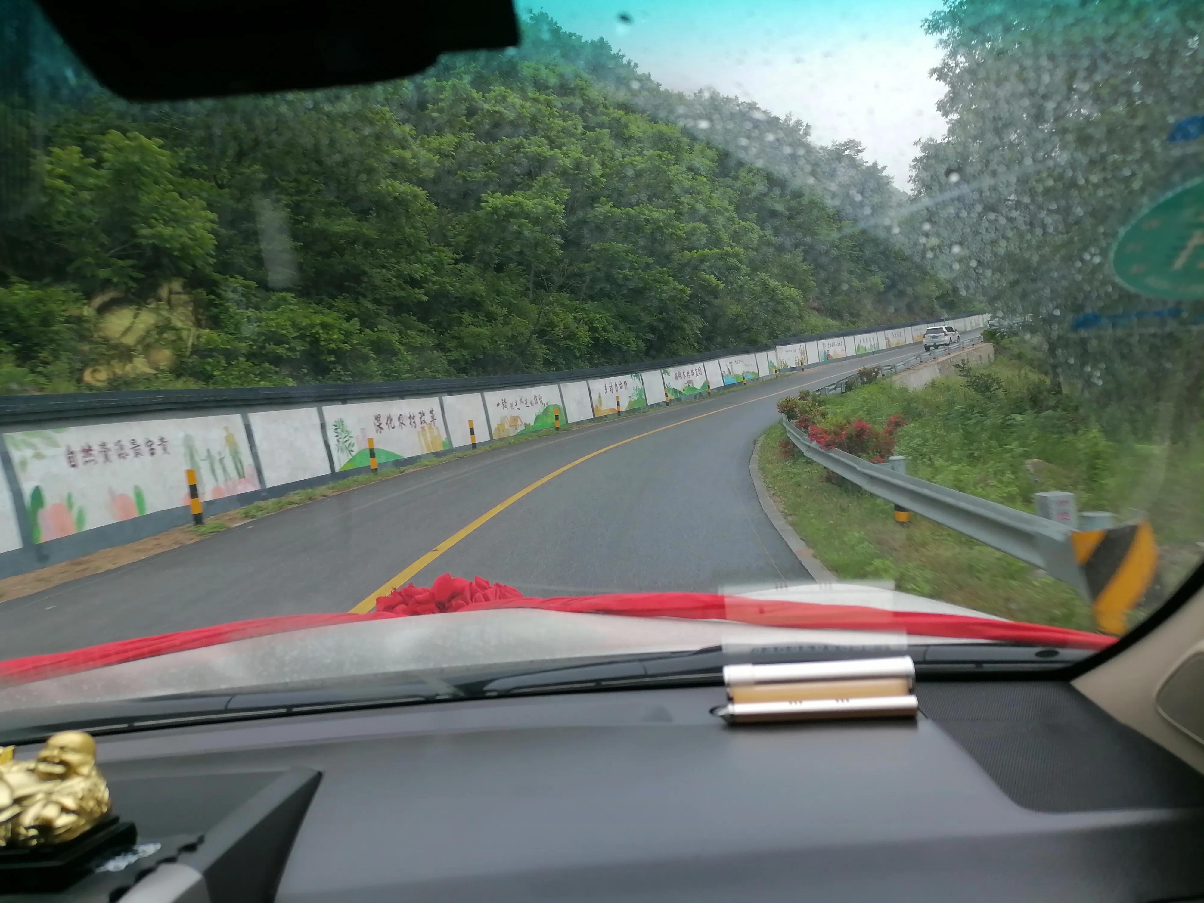 桂云花乡到步云山乡,大连通往庄河的路边风景美如仙境