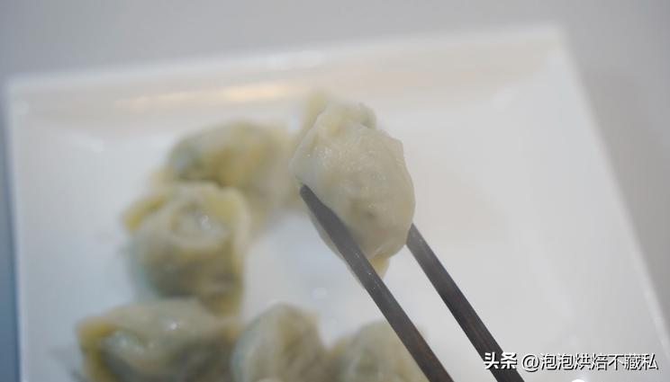 一次吃到三种口味的水饺,一次吃了40个水饺
