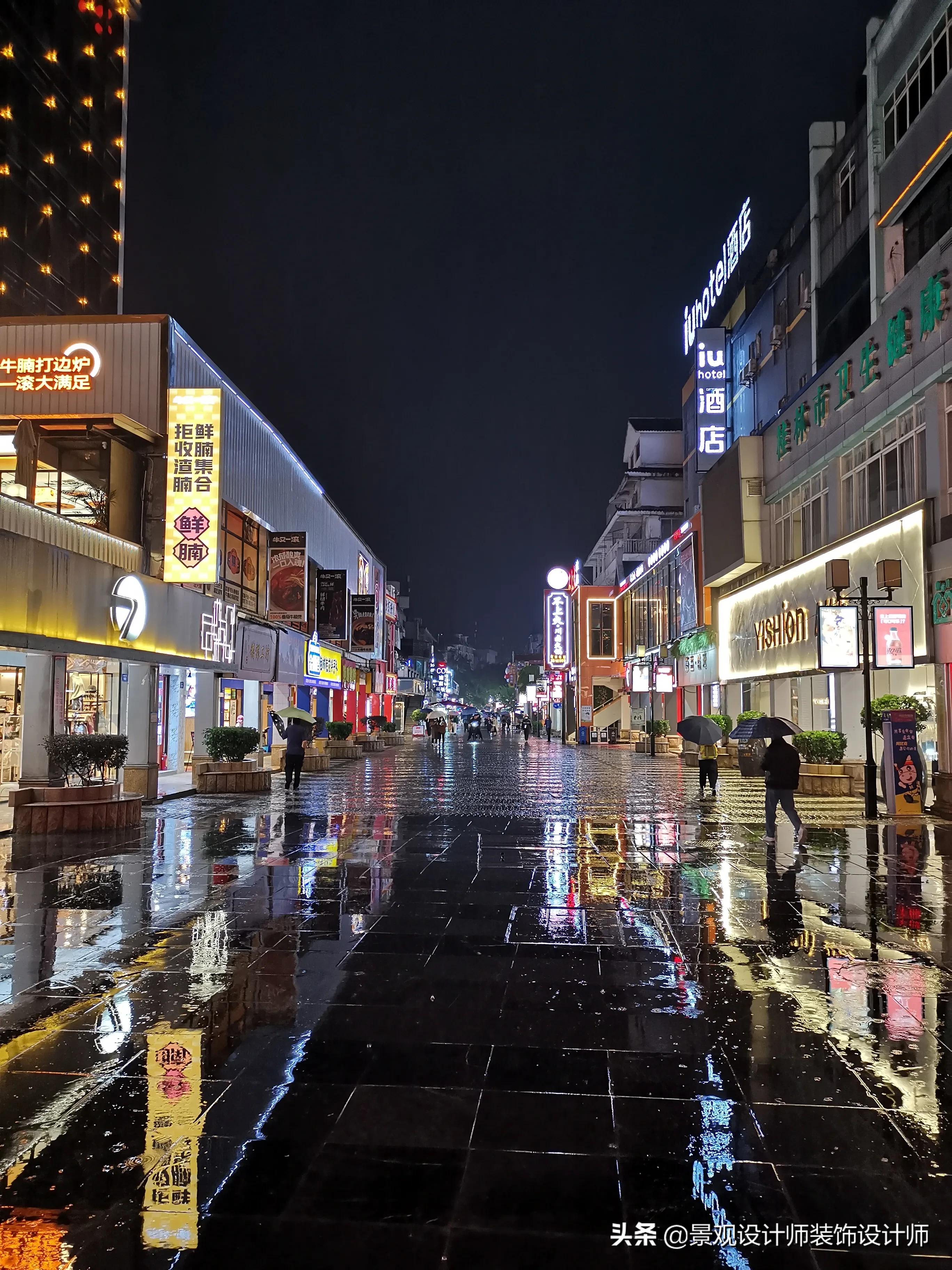 广西桂林市秀峰区正阳步行街,广西桂林市正阳步行街