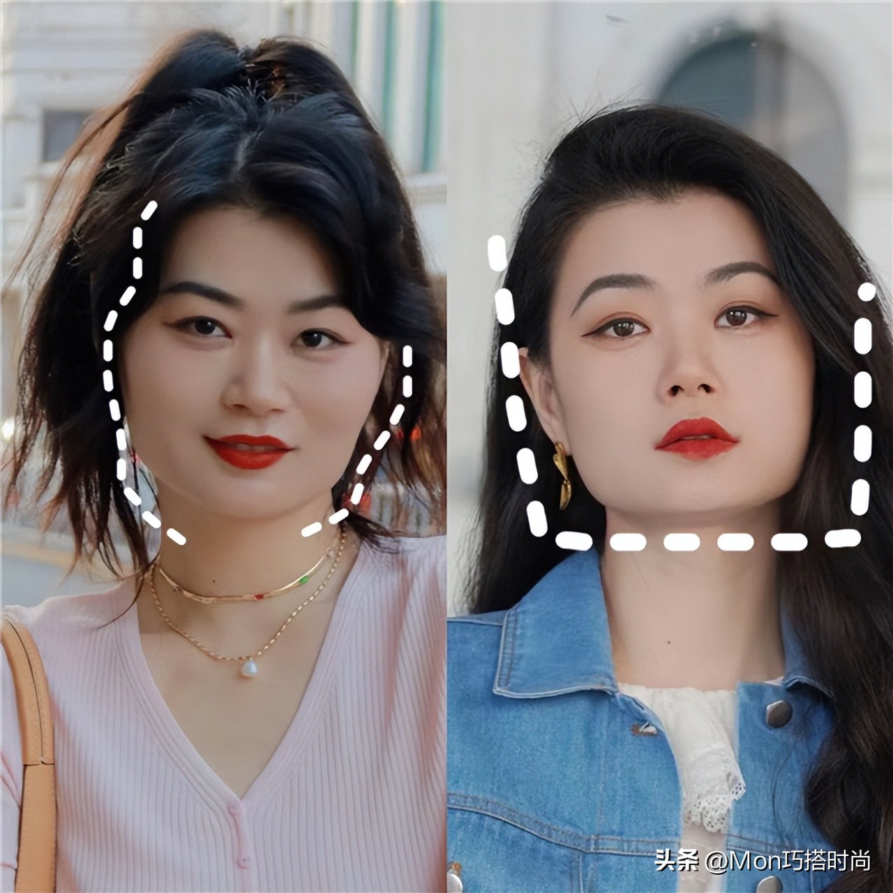 又酷又遮脸的发型,遮额头减龄的发型