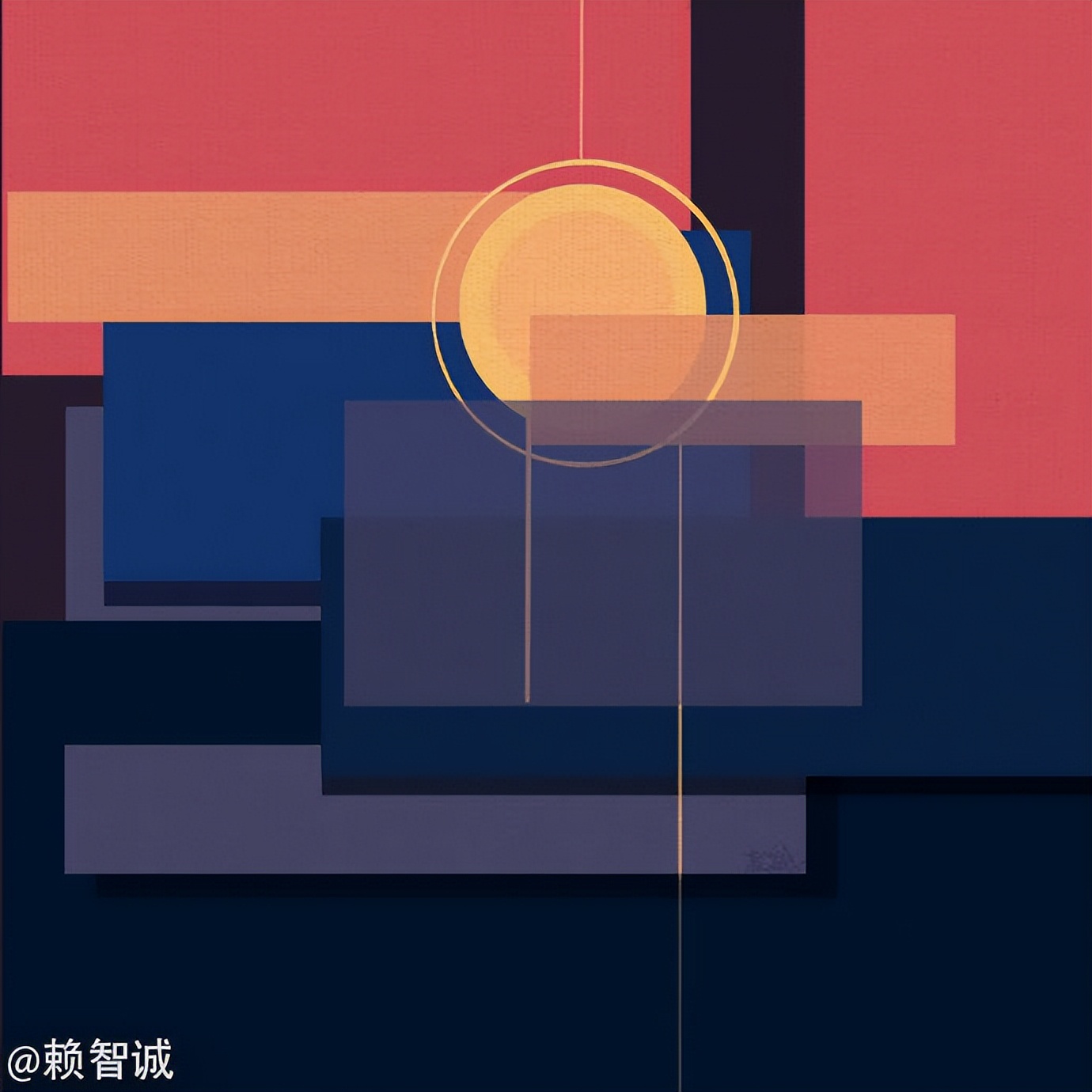 抽象画简单的绘画作品有哪些？适合新手入门的简单抽象画