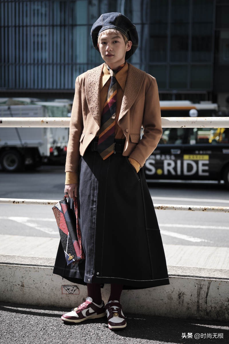 秋冬街拍穿搭2019,日本秋冬街拍潮流穿搭