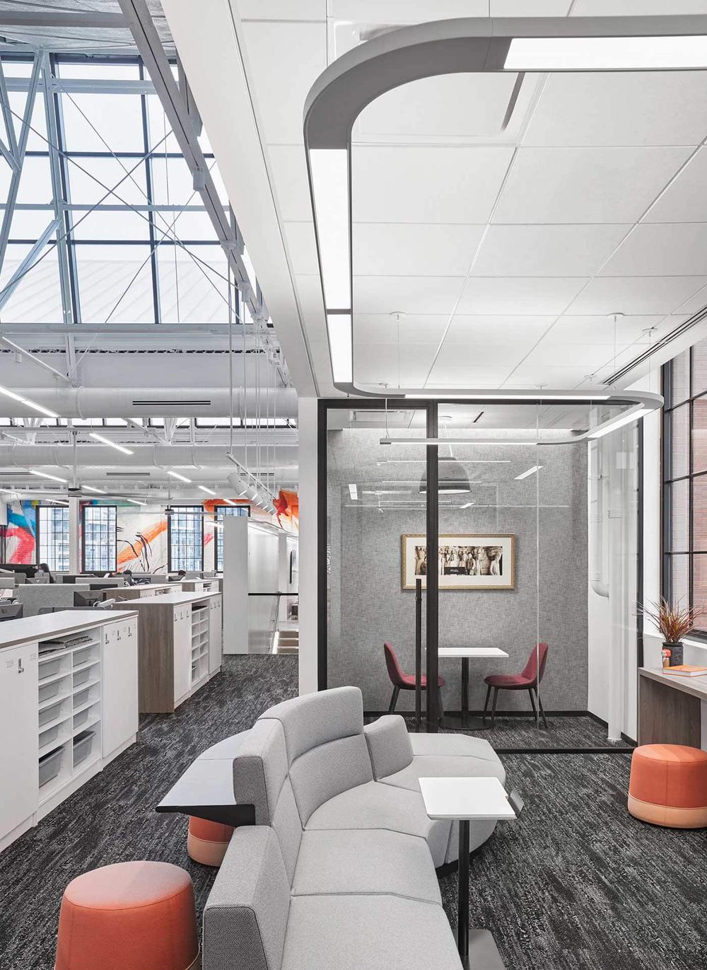 HickokCole华盛顿总部：在历史建筑中拥抱未来灵活多元的工作场所