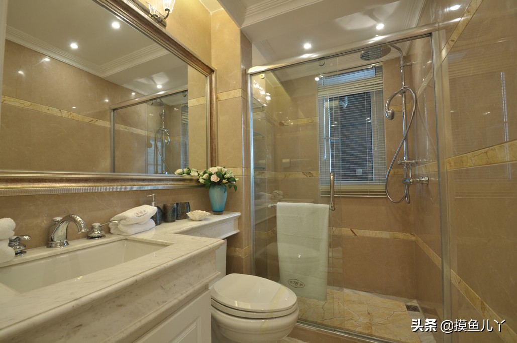 新古典主义风格现代住宅,融创128方中式风格装修效果图