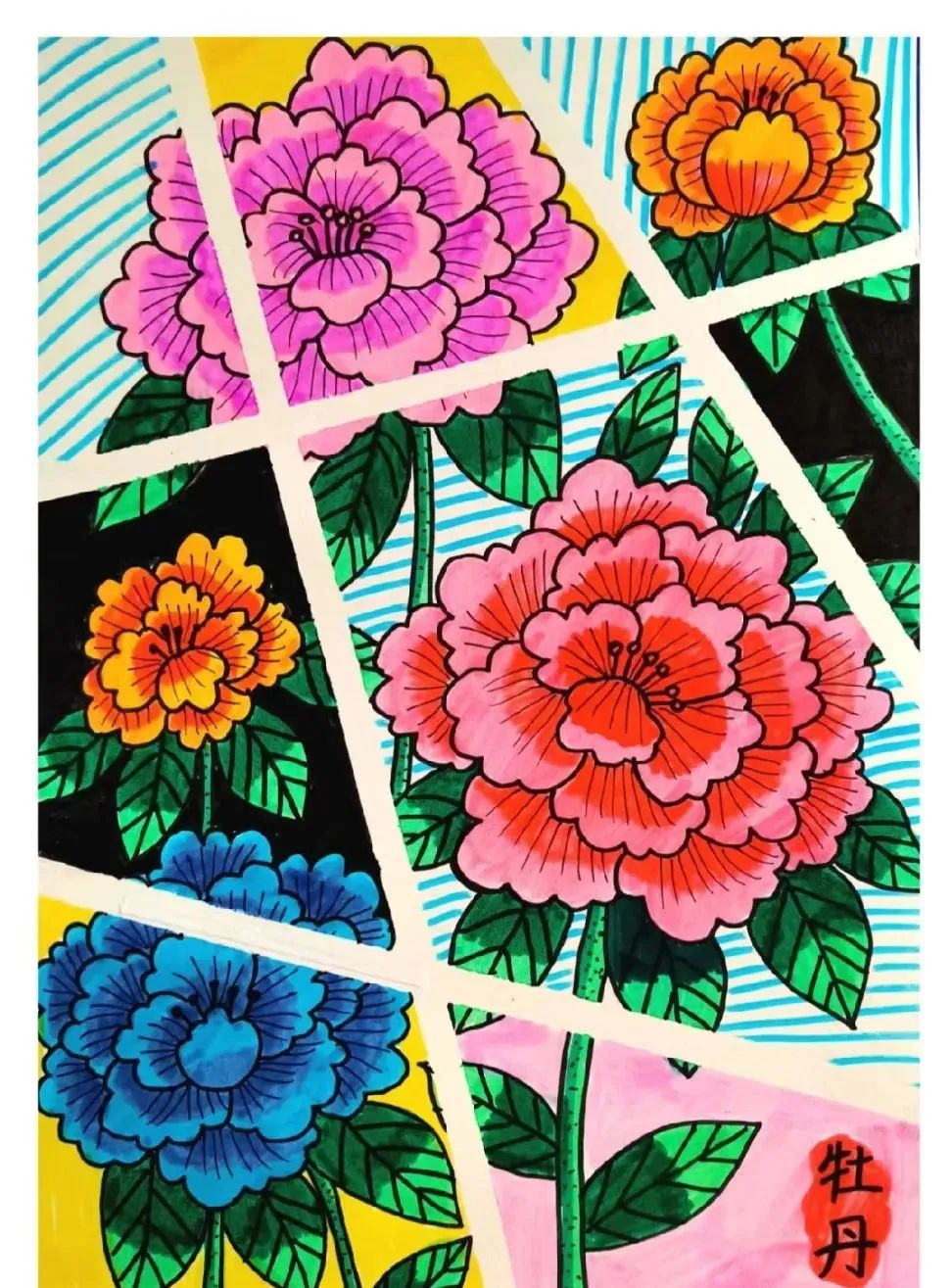 超级简单又特别好看的儿童画,随便怎么画都好看的儿童画