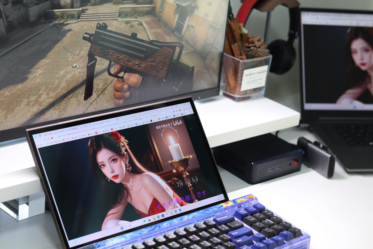 触摸便携式显示器可以当平板用,便携显示器触屏功能