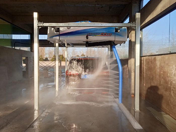 镭豹全自动洗车机s90型,镭鹰s90全自动洗车机安装讲解