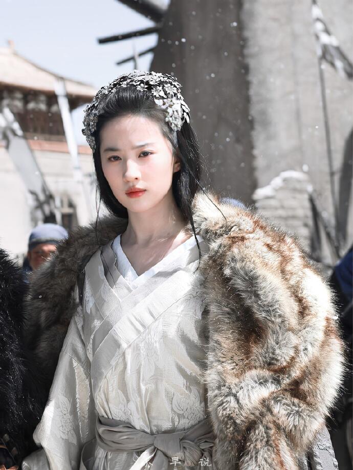 刘亦菲的虞姬很美,刘亦菲虞姬惊艳亮相