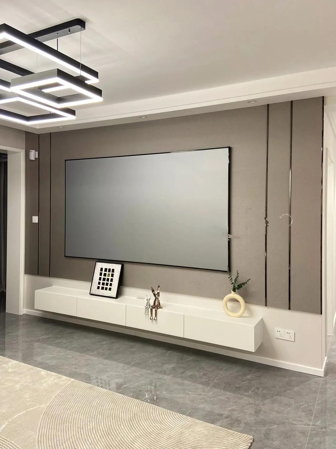 20款背景墙合集,20平方护墙板效果图片