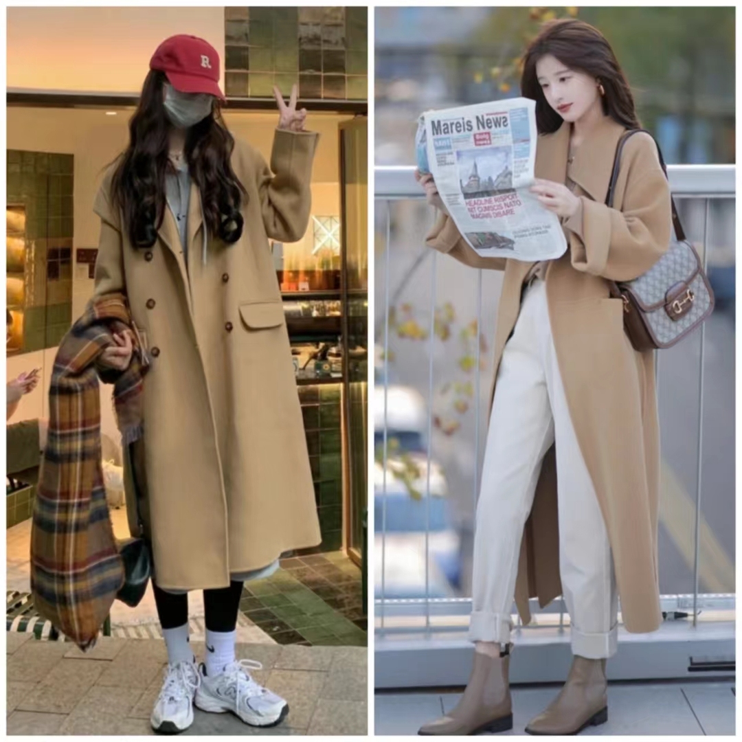 驼色大衣打底配什么颜色显高级,怎样选驼色大衣高级