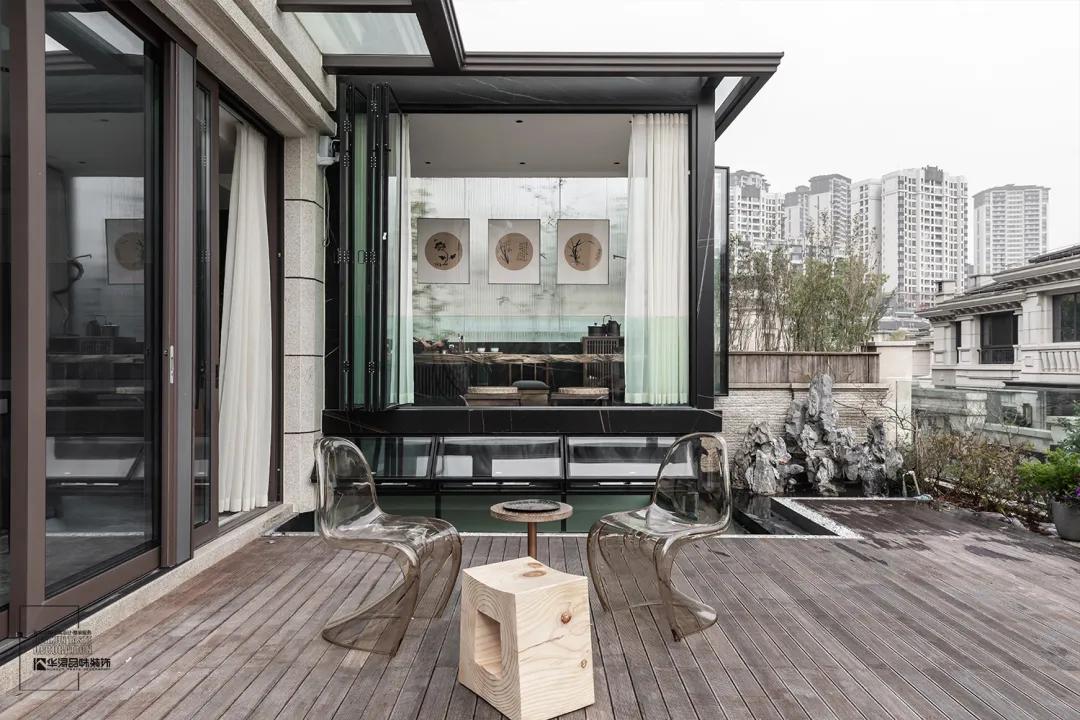 华浔装修中式,华浔现代轻奢别墅