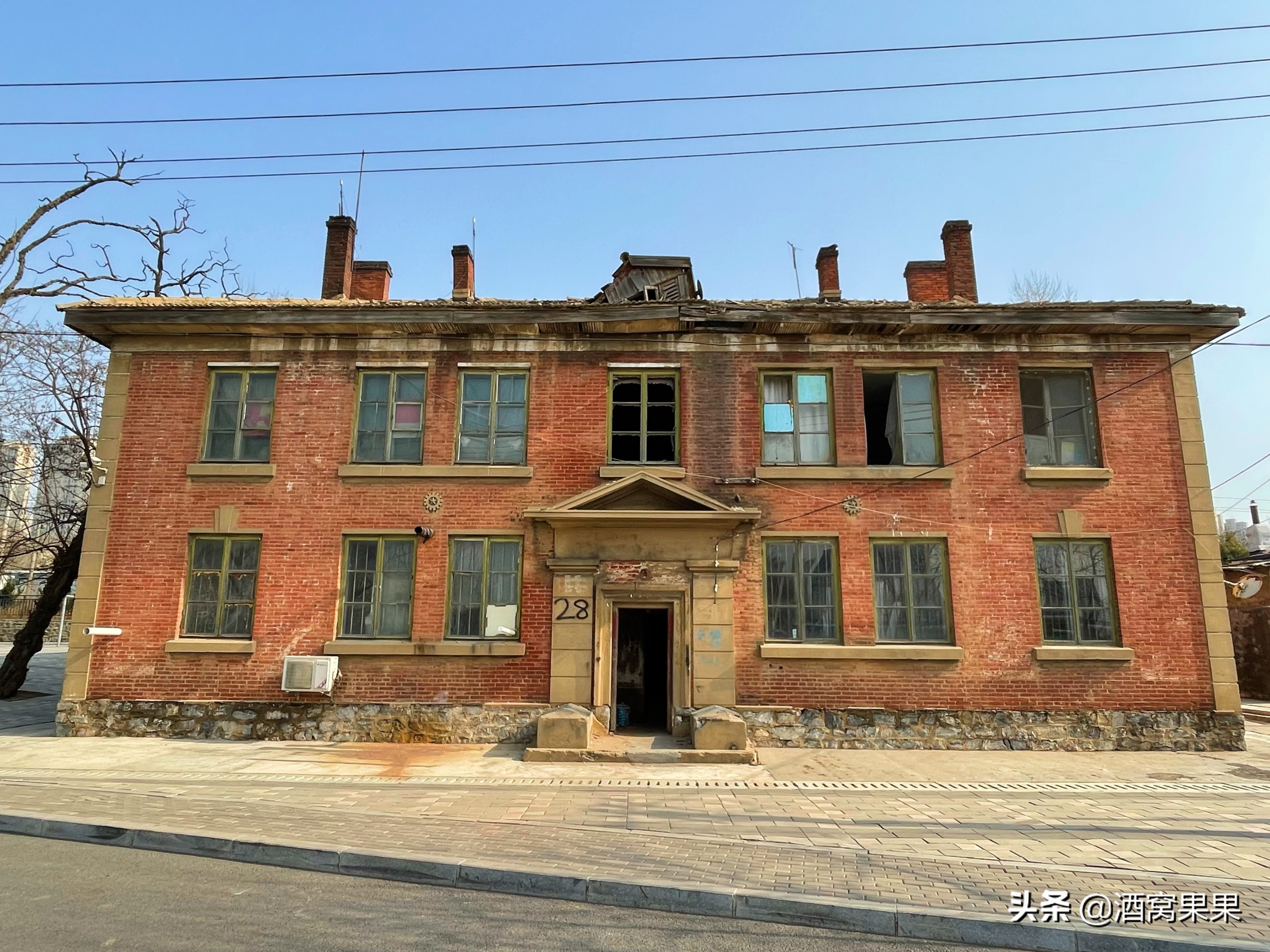 大连荒废俄式建筑旧址,大连重建历史老建筑