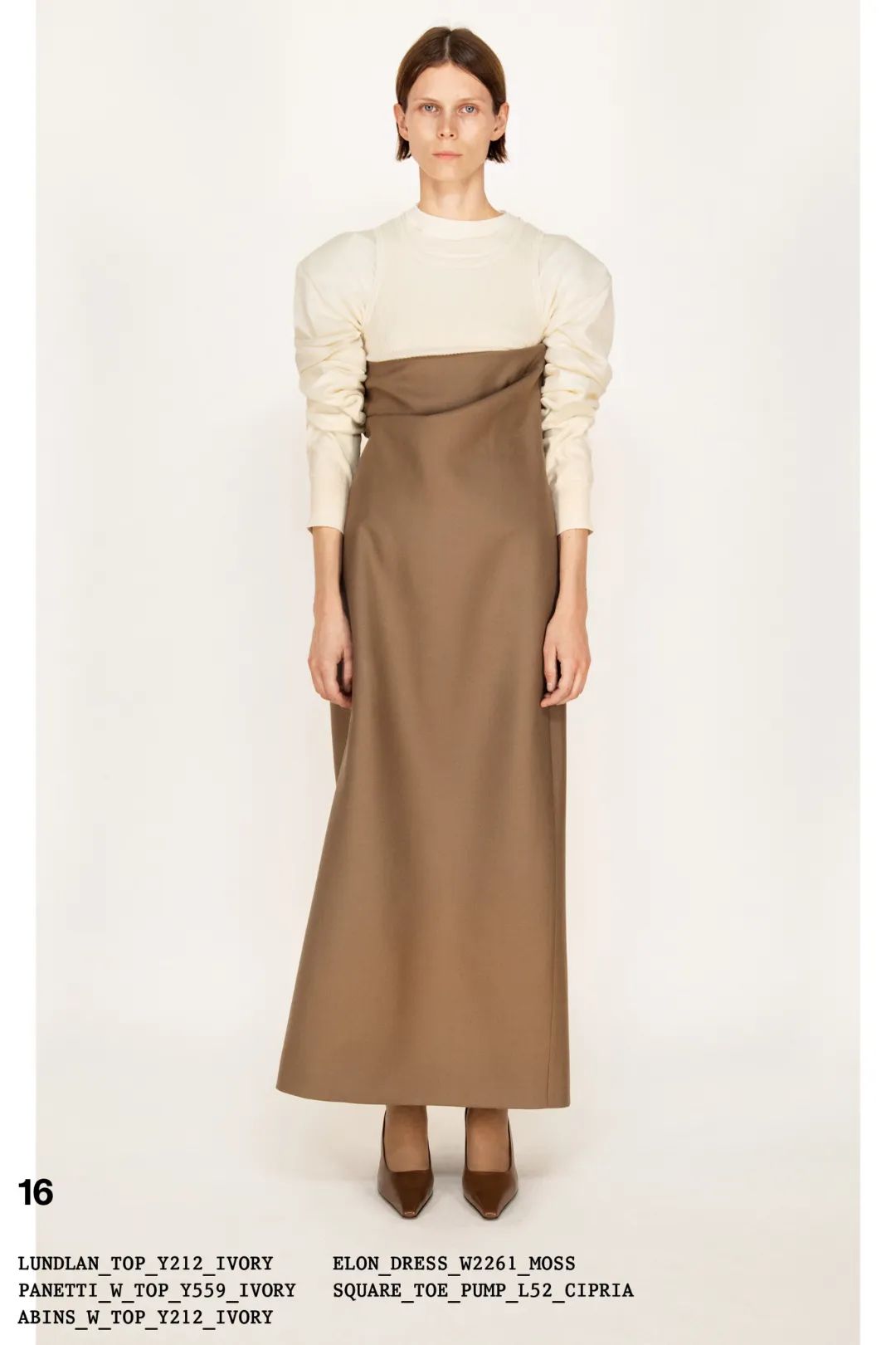 therow极简风t裙,therow长袖针织搭配