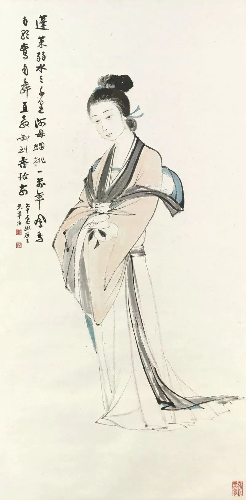 张大千最好的4幅画,盘点张大千的50幅作品