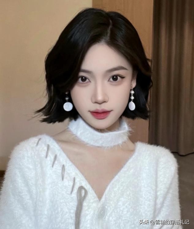 剪哪样的短发留长发会好看,胖脸想把长发剪掉适合哪种短发