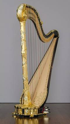 竖琴在古希腊象征什么,竖琴起源于我国吗