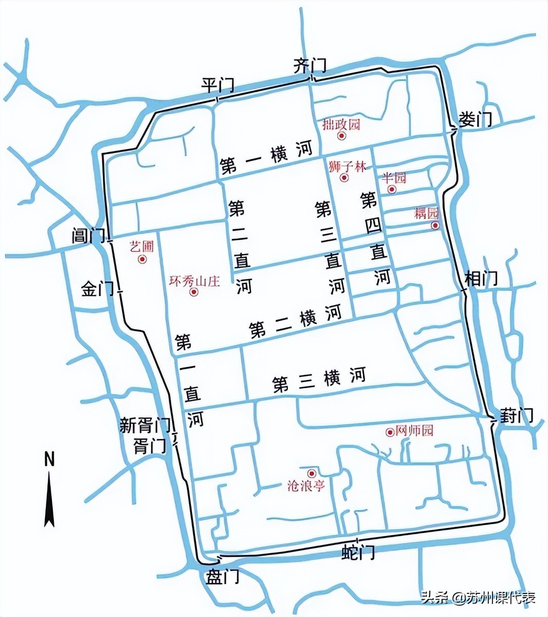 君到姑苏见人家尽枕河写的是哪里,君到姑苏见人家尽枕河是什么含义