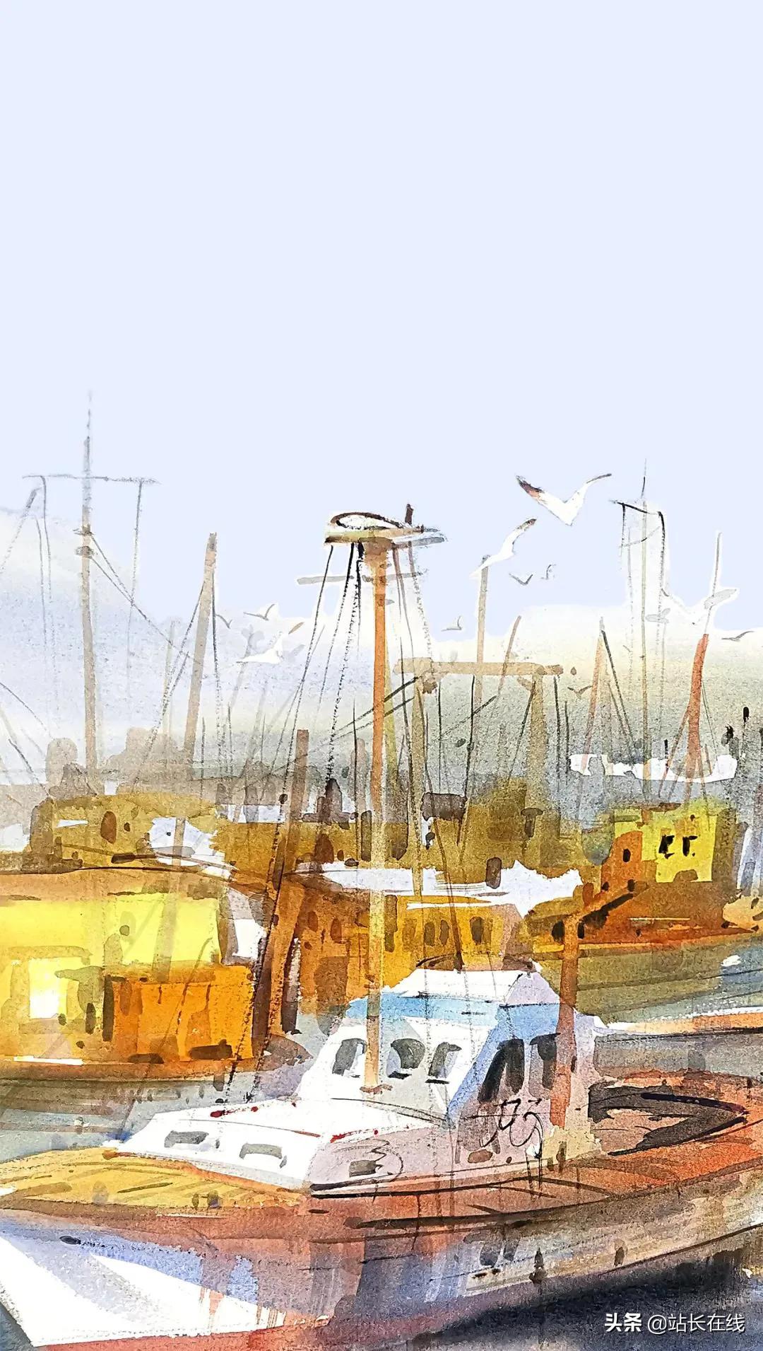 行者黄海，写写画画都是记录