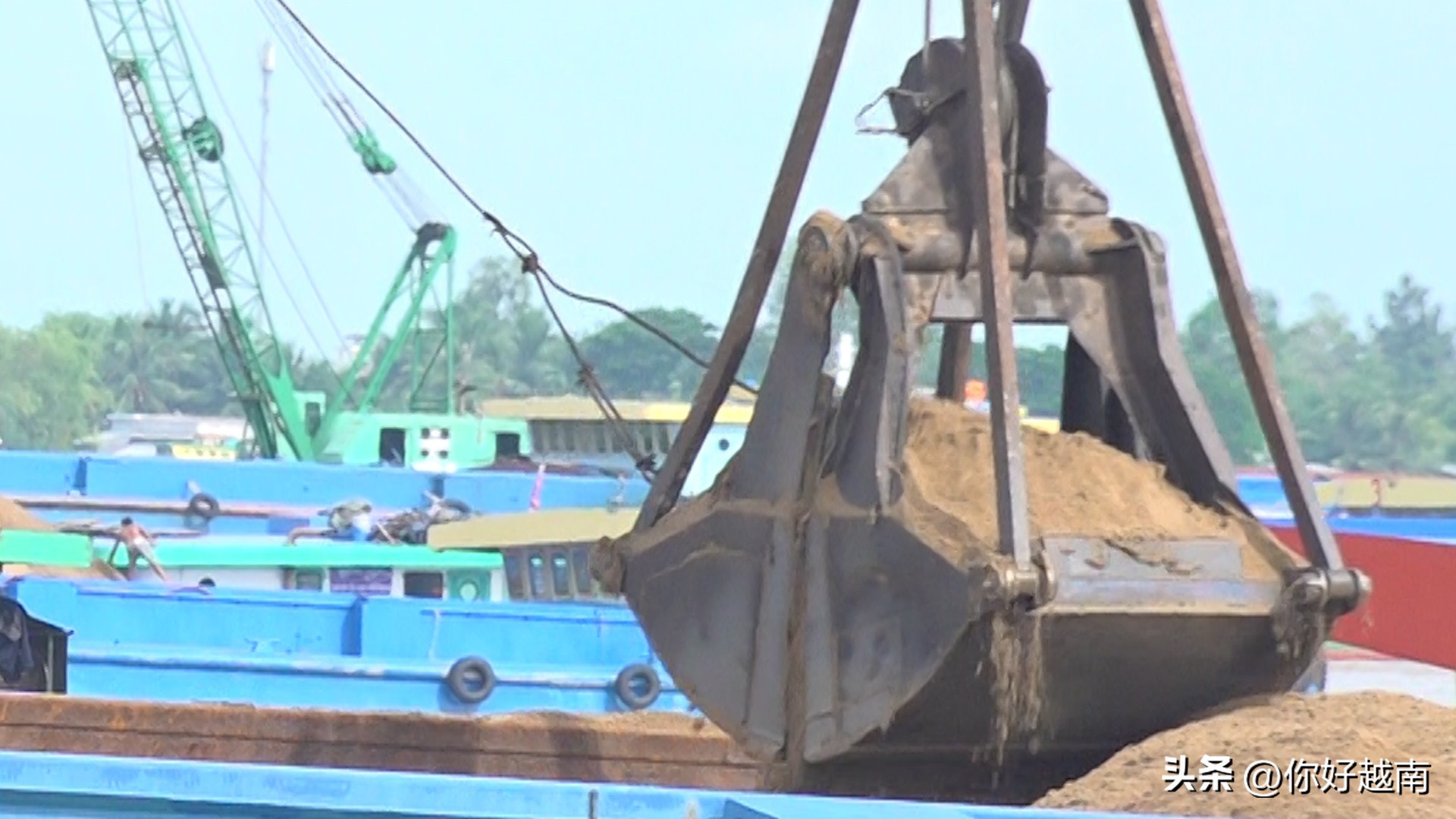 越南砂石和水泥建筑,越南建筑材料在哪里进口