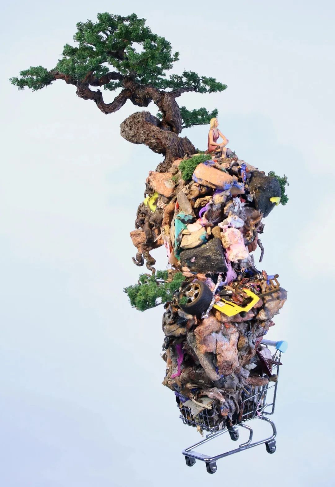 中国手画水墨画震惊国外,一幅画卖了十亿天价