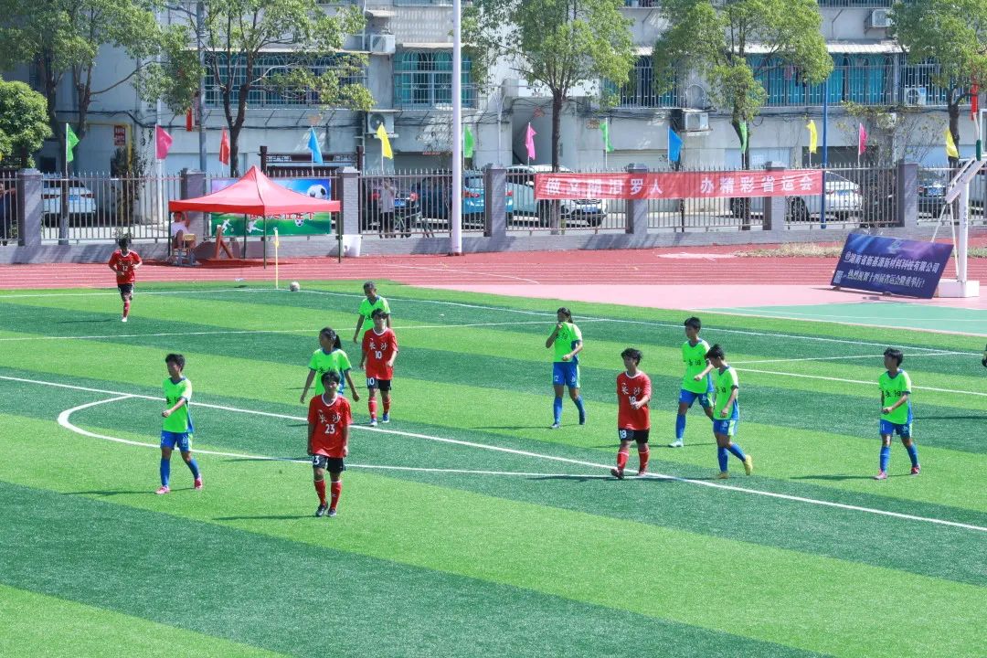 湘战u6冠军,女足6-0获胜