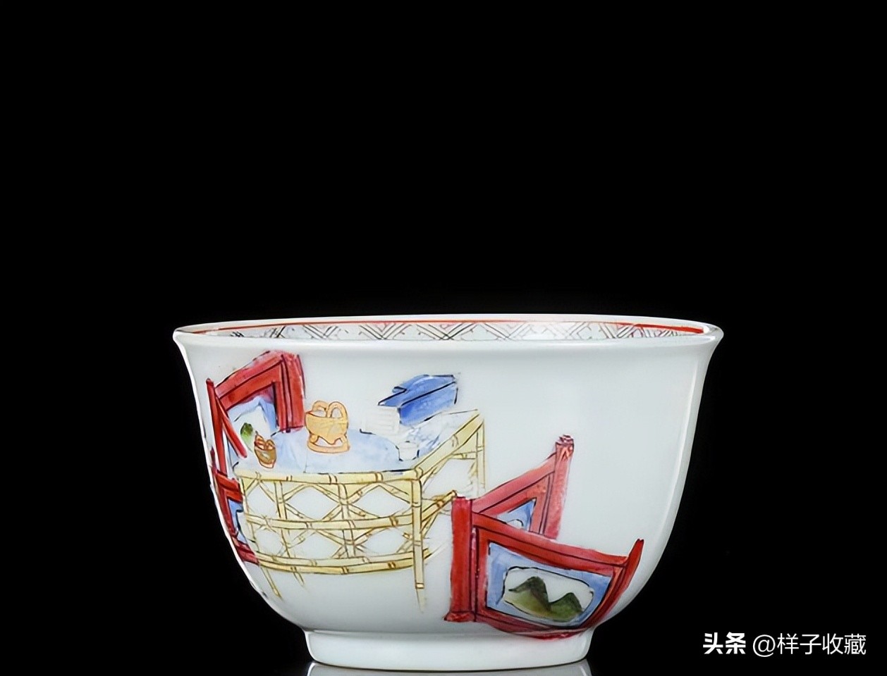 雍正民窑粉彩盘子值钱吗,雍正粉彩民窑盘子值多少钱