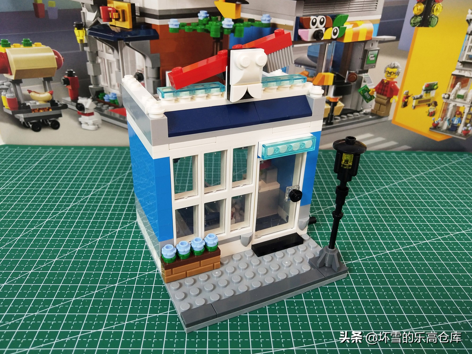 乐高百变街景系列,乐高创意百变系列街景