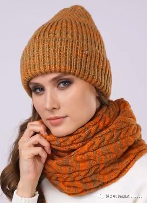 女士针织年轻款的洋气针织帽,针织帽合集